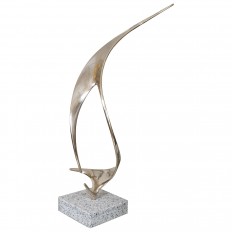 Square frameless concave mirror.